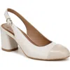 Naturalizer Sophie Slingback Pumps In White