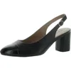 Naturalizer Banks-sling Slingbacks In Black