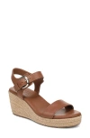 Naturalizer Stella Platform Wedge Sandal In Brown