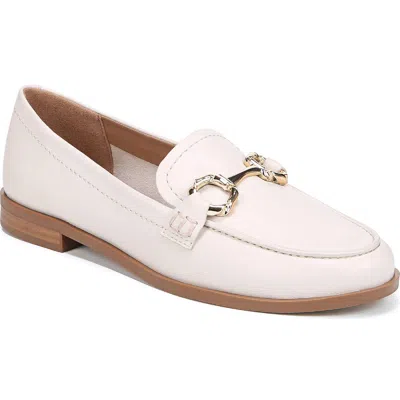 Naturalizer Stevie Womens Padded Insole Slip On Loafers In White