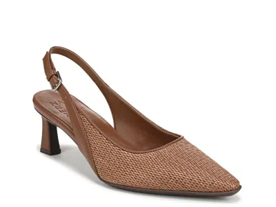 Naturalizer Tansy Slingback Kitten Heel Pump In Brown