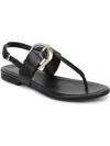 Naturalizer Taylor Flat Sandals In Black