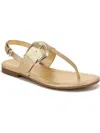 Naturalizer Taylor Flat Sandals In Gold