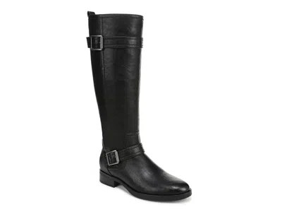 Naturalizer Kenna Wide Calf Knee High Boots In Black
