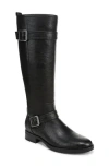 Naturalizer Jaya Womens Zipper Leather Knee-high Boots In Black