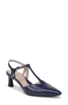 Naturalizer Torin T-strap Heel In Blue