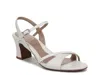 Naturalizer Trey Ankle Strap Sandal In White