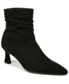 Naturalizer Tribute Slouch Dress Booties In Black Microfiber