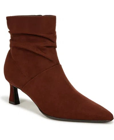 Naturalizer Tribute Slouch Dress Booties In Capuccino Brown