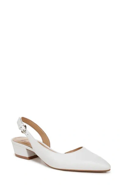 Naturalizer True Colors Banks Slingback Pump In White