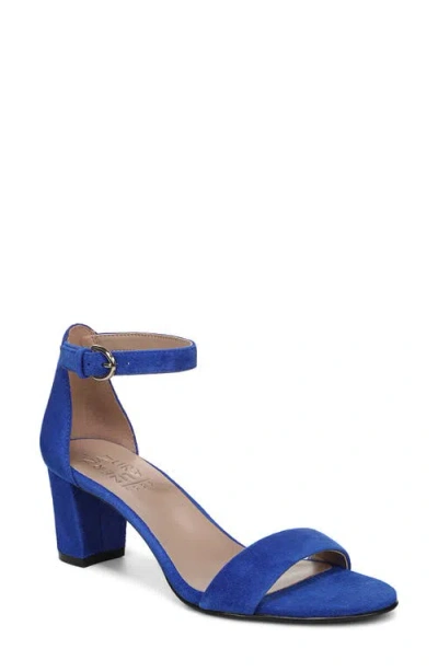 Naturalizer True Colors Vera Ankle Strap Sandal In Blue