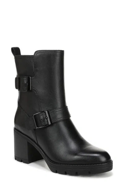 Naturalizer Vail Buckle Boot In Black