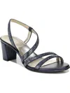 Naturalizer Vanessa 2 Womens Embellished Slingback Evening Sandals In Blue