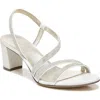 Naturalizer Vanessa 2 Womens Embellished Slingback Evening Sandals In White