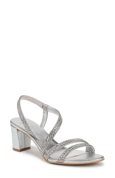 Naturalizer Vanessa Slingback Sandal In Silver