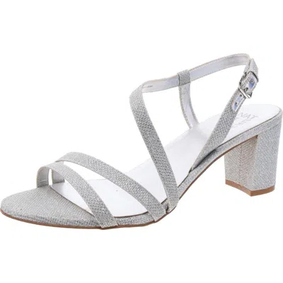 NATURALIZER VANESSA WOMENS LEATHER BLOCK HEEL HEEL SANDALS