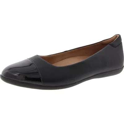 Naturalizer Varali Womens Faux Leather Slip-on Ballet Flats In Multi