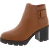 Naturalizer Veeda Waterproof Booties In Brown