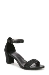 Naturalizer Vera Glitz Ankle Strap Sandal In Black