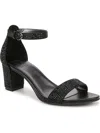 Naturalizer Vera Glitz Ankle Strap Sandal In Black