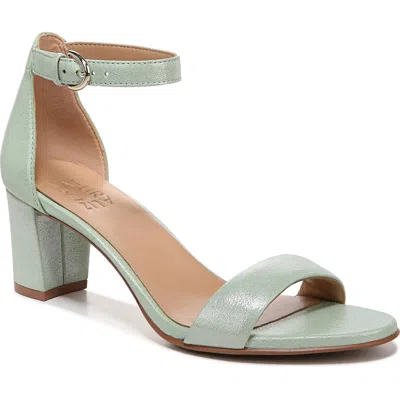 Naturalizer Vera Womens Buckle Ankle Strap Heel Sandals In Multi