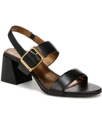 Naturalizer Vicky Slingback Dress Sandals In Black Leather