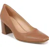 Naturalizer Warner Womens Padded Insole Square Toe Block Heels In Multi