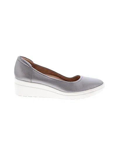 Pre-owned Naturalizer Wedges In Gray
