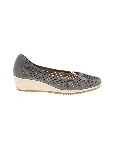 Pre-owned Naturalizer Wedges In Gray