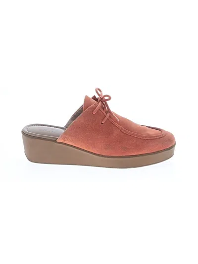 Pre-owned Naturalizer Wedges In Orange