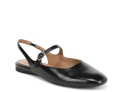 Naturalizer Wide Width Annika Mary Jane Flat In Black