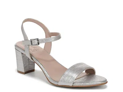 Naturalizer Wide Width Bristol Sandal In Silver