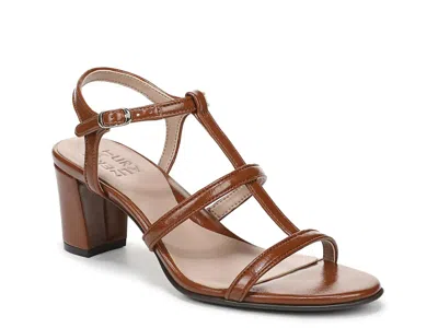 Naturalizer Wide Width Bristol Sandal In Brown