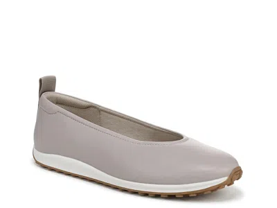 Naturalizer Wide Width Carla Sport Ballet Flat In Gray