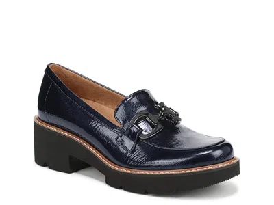 Naturalizer Wide Width Corinne Loafer In Blue