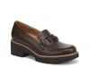 Naturalizer Wide Width Corinne Loafer In Brown