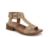 Naturalizer Wide Width Easton Sandal In Brown