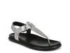 Naturalizer Wide Width Fab Sandal In Gray