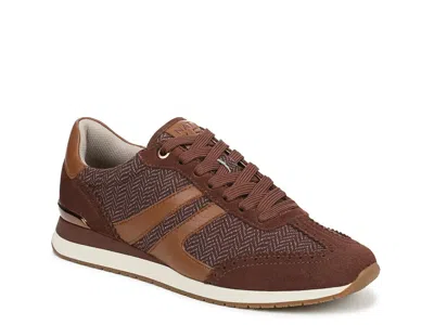 Naturalizer Wide Width Lorena Sneaker In Brown