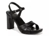 Naturalizer Wide Width Morgan Platform Sandal In Black