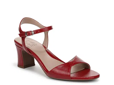 Naturalizer Wide Width Nyla Sandal In Red