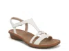 Naturalizer Wide Width Sofia Sandal In White