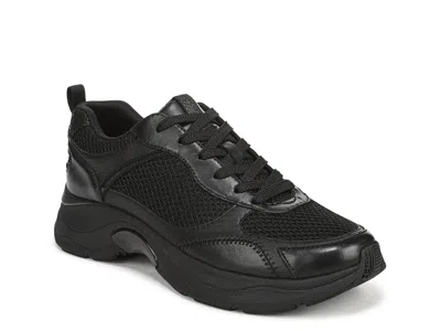 Naturalizer Wide Width Zoie Sneaker In Black