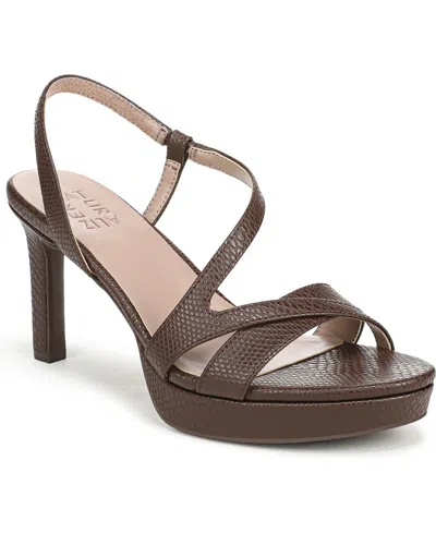 Naturalizer Women's Abby Open Square Toe Platform Dress Sandals In Multi