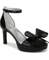 Naturalizer Women's Always Evening Dress Sandals In Black Faux Leather