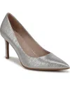 Naturalizer Anna Pointed Toe Pump In Silver