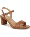Naturalizer Bristol Ankle Strap Sandals In English Tea Faux Leather