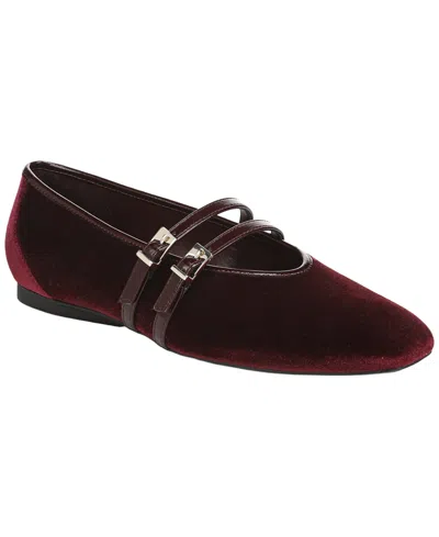 Naturalizer Crista Mary Jane Flat In Red