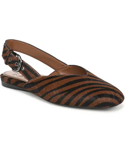 Naturalizer Women's Crystal Slingback Flats In Brown