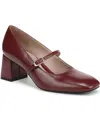 Naturalizer Women's Dancing Mary-jane Block-heel Pumps In Burgundy